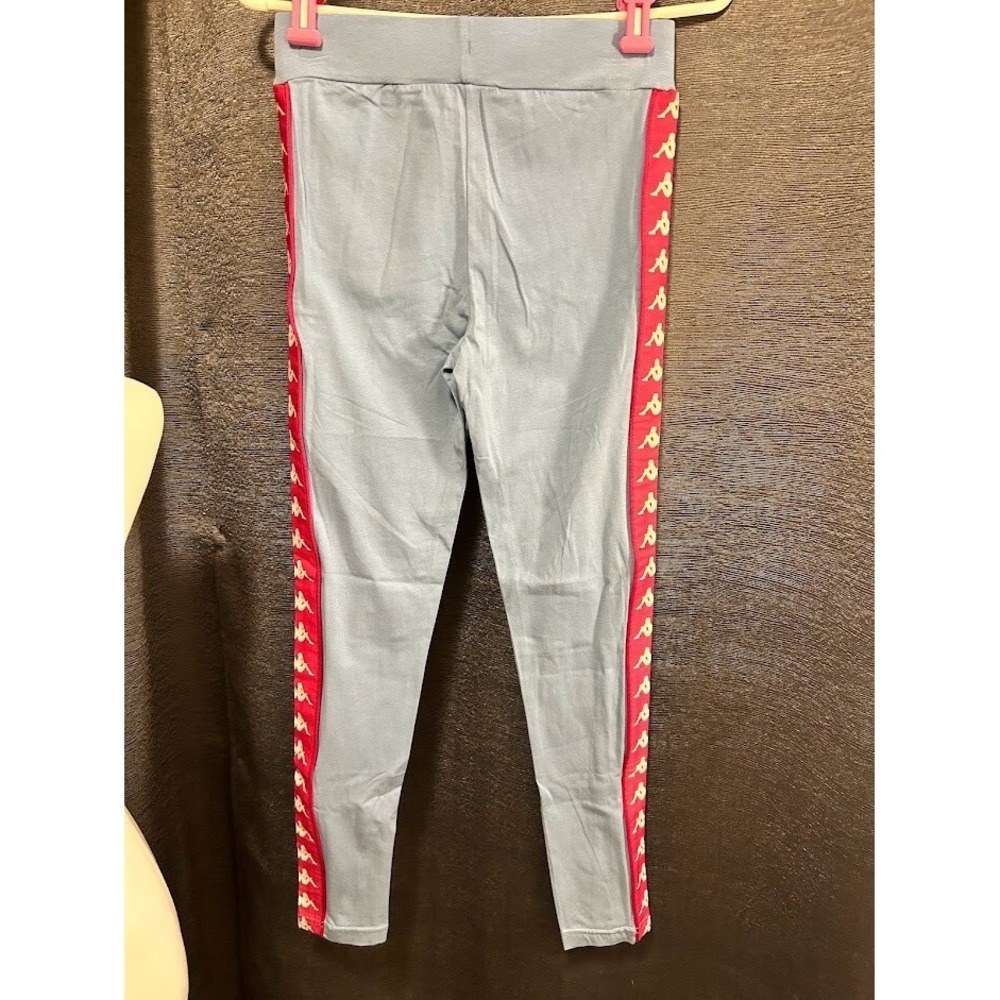 Women's kappa joggers Grey with Red border Size Medium - Picture 5 of 11